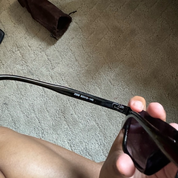 CELINE Black Frame 60-15-135 Lens Sunglasses CL400281 01C - Picture 5 of 7